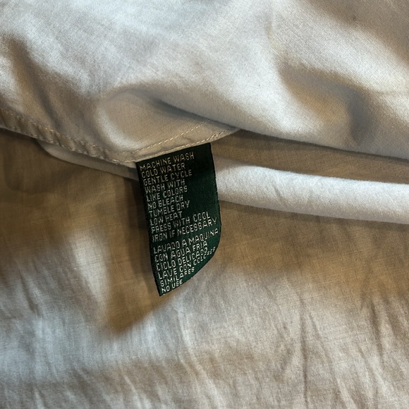 Vintage 90s Lauren Ralph Lauren 100% cotton button down shirt, great condition - Picture 6 of 7